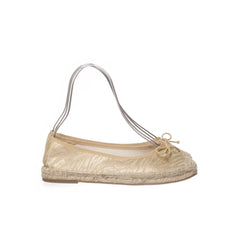 Marc Cain | Gouden Espadrille Ballerina
