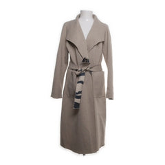 VILA | Beige Lange Overjas