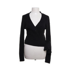 NA-KD | Zwarte wrap-top met strikdetail