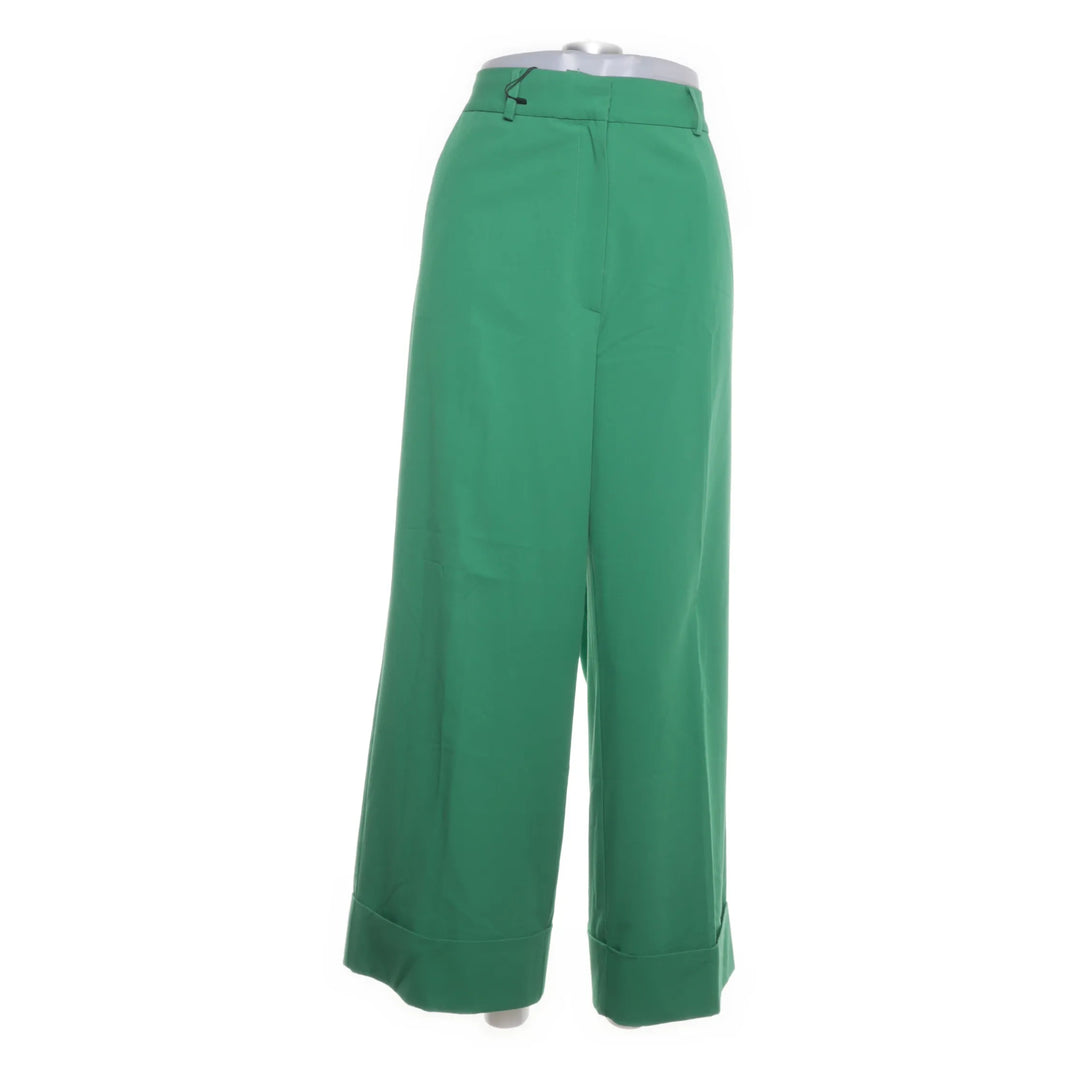 Rich & Royal | Groen - Palazzo broek