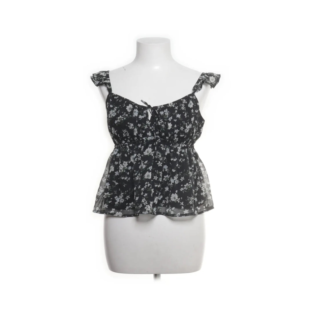 Hollister | Zwart, Meerkleurig - Crop top