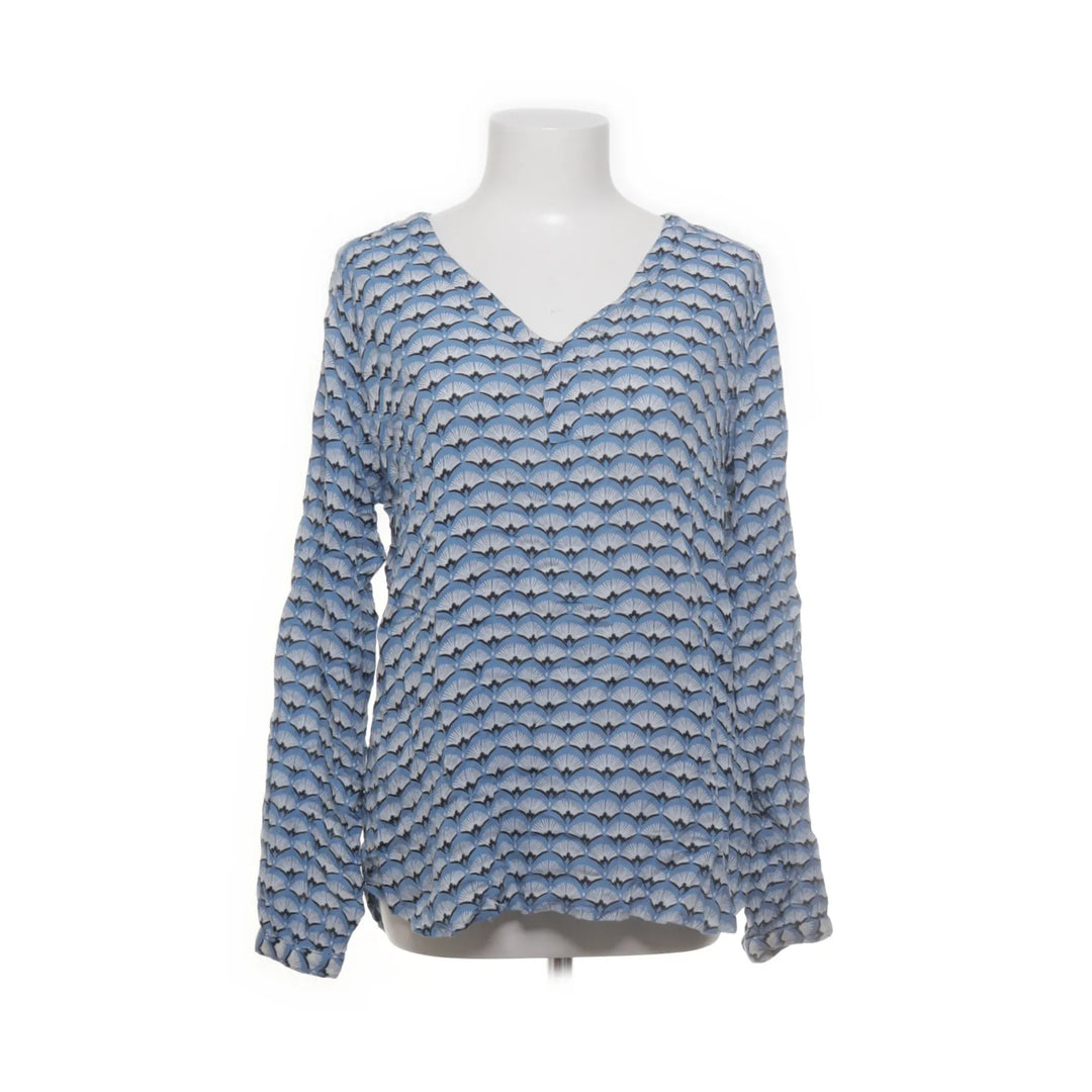 Kaffe | Blauw, Wit, Zwart - Blouse