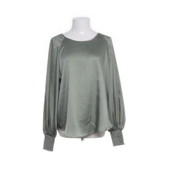 Ellos | Groene satijnen blouse