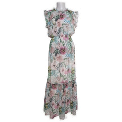 Fobya | Bloemenprint Maxi Jurk