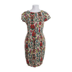 Cutie | Beige, Meerkleurig - Jurk