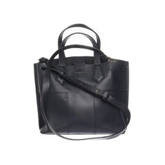 Zwarte Leren Handtas