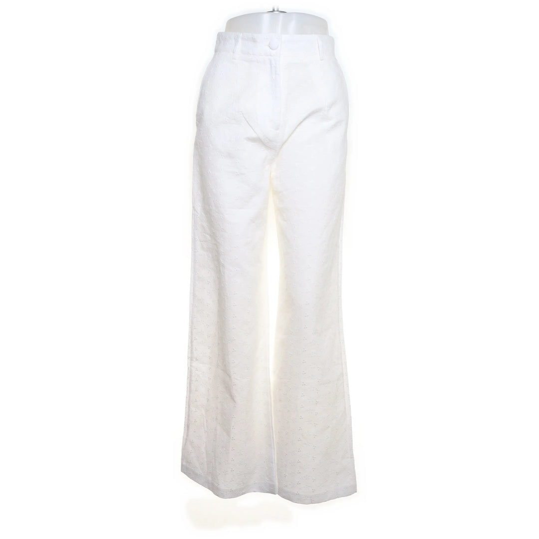 Mochy | Wit - Palazzo broek