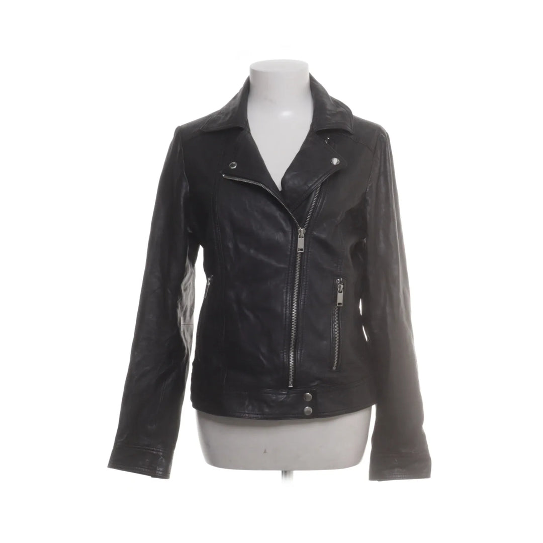 Blue Wellford | Zwart - Leren jack