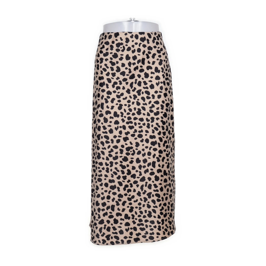 Gina Tricot | Beige, Zwart - Maxi rok