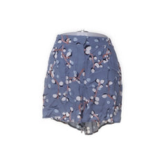 Y.A.S | Blauwe bloemenprint shorts