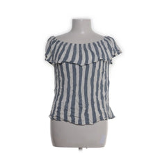 Ichi | Gestreepte off-shoulder top