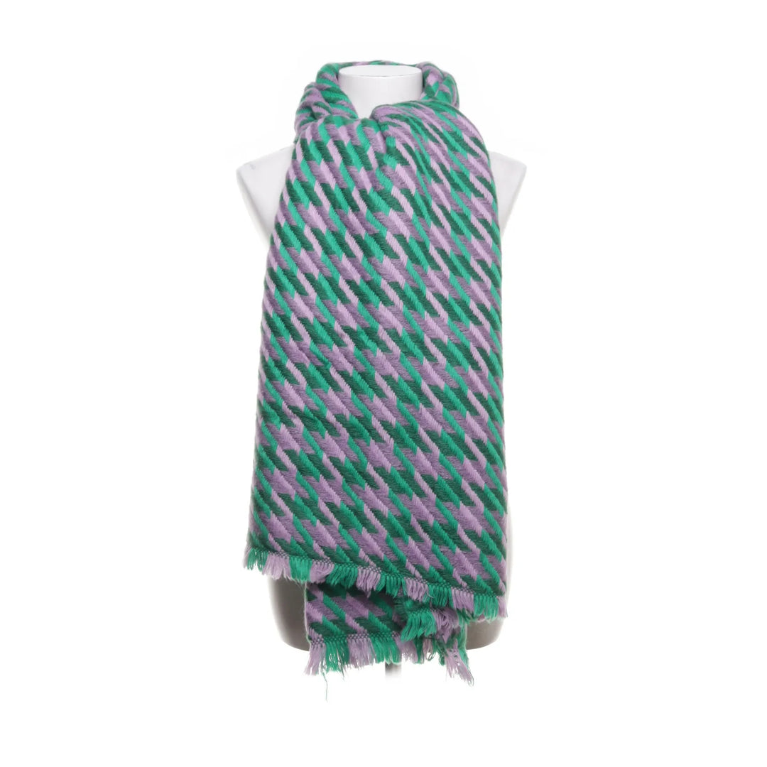 Warm&Cozy | Groen, Lila - Sjaal