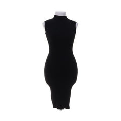 J-Clair | Zwart - Jurk met col