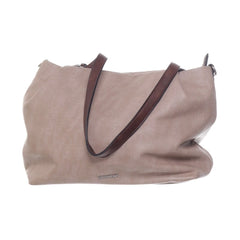 Tas | Beige canvas schoudertas