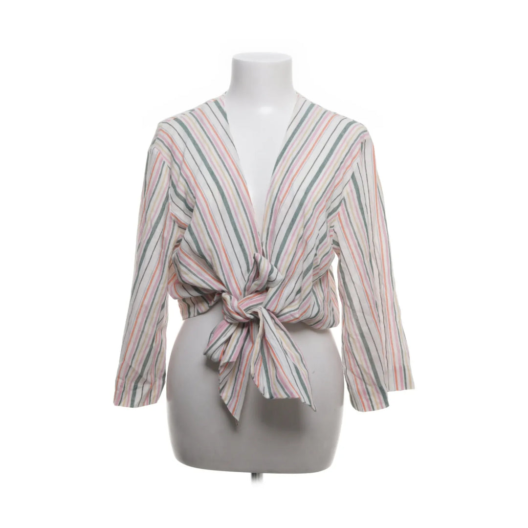 Edited | Wit, Meerkleurig - Wikkelblouse