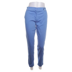 Hallhuber Basic | Blauwe Katoenen Chino