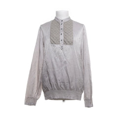 Boss Orange | Grijze Zijden Blouse