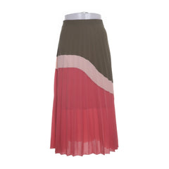 Versia | Groen, Roze - Maxi rok