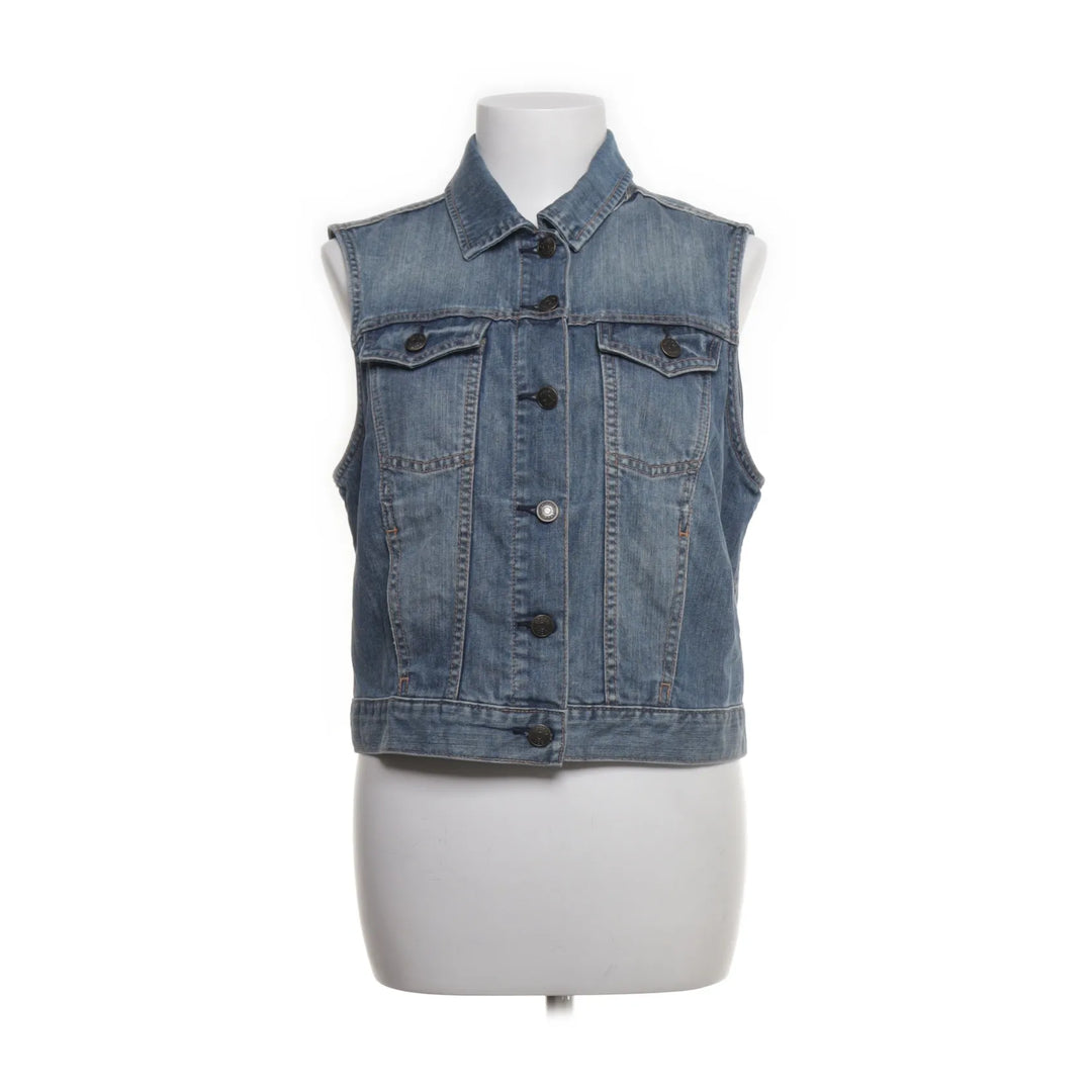 Fossil | Blauw - Spijker gilet