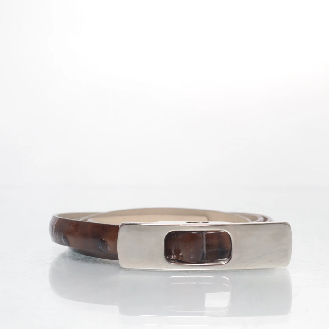 Cuir Veritable | Bruin, Zwart - Riem