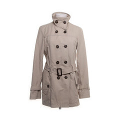 ESPRIT | Beige dubbele rij trenchcoat