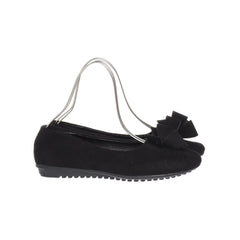 Ballerina's | Zwarte Fluwelen Ballerina's