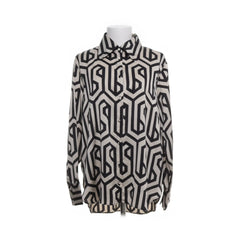 Amisu | Beige, Zwart - Shirt