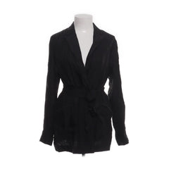 STOCKH LM | Zwarte linnen blazer