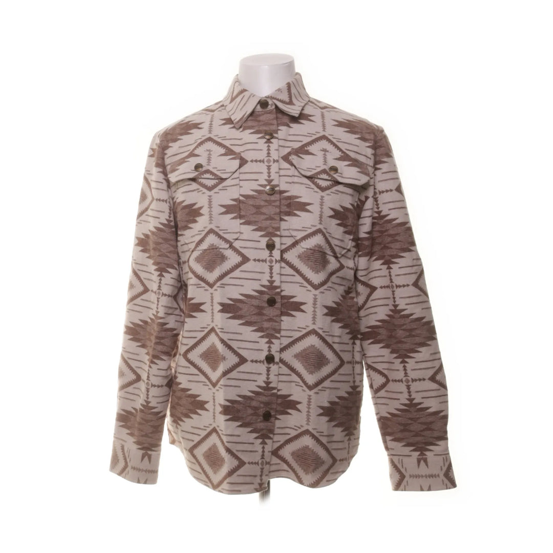 Dobber | Bruin, Beige - Overshirt