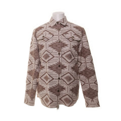 Dobber | Bruin, Beige - Overshirt