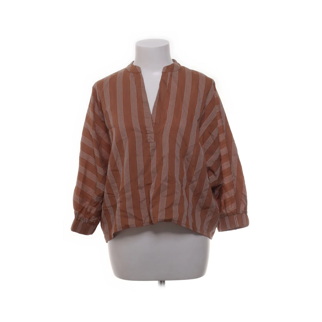 Co'Couture | Bruin, Wit - Blouse