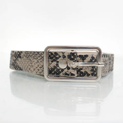 Zara | Riem met slangenprint