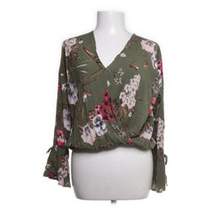 Groen, Meerkleurig - Wikkelblouse