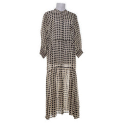 Leveté Room | Beige, Zwart - Maxi jurk