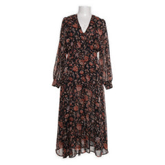 Mango | Zwart, Meerkleurig - Jurk