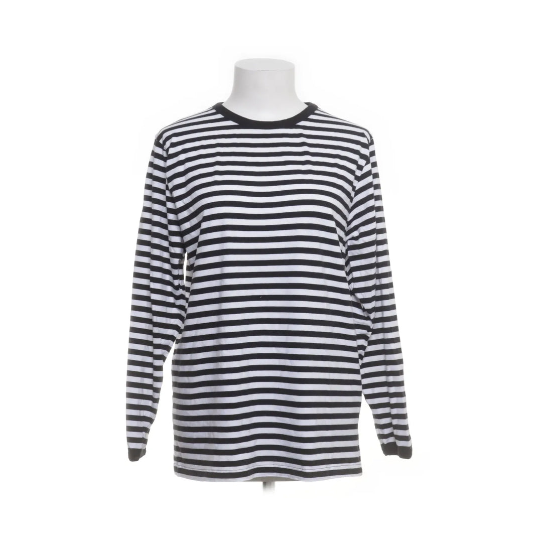 Fries | Wit, Zwart - Lange mouwen shirt