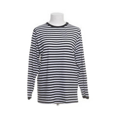 Fries | Wit, Zwart - Lange mouwen shirt