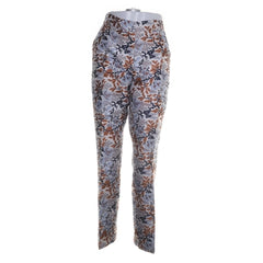 Coster Copenhagen | Grijze bloemenprint broek