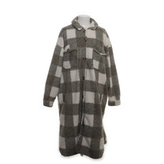 Gina | Groen, Wit - Jas