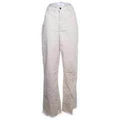 Object | Witte wijde katoenen broek
