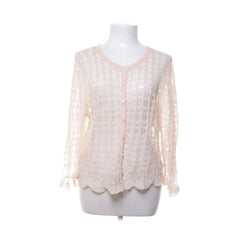 Noa Noa | Beige kanten blouse