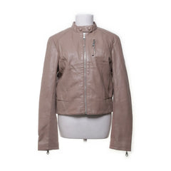 BZR by Bruuns Bazaar | Beige - Leren jack