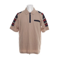 Catamaran | Beige Polo met Strepen