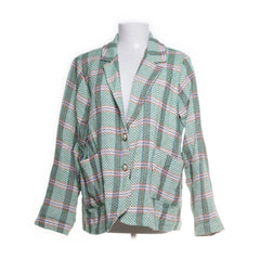 Marta | Groene Geruite Blazer