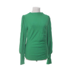 Gestuz | Groene Ruched Longsleeve Top