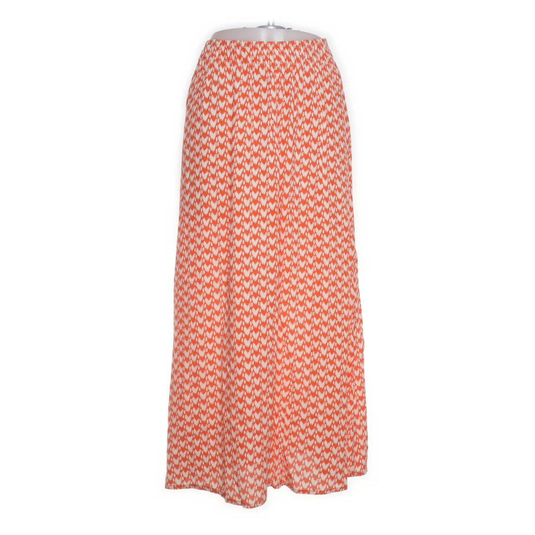 Saint Tropez | Wit, Oranje - Maxi rok