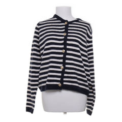 H&M | Blauw, Wit - Cardigan