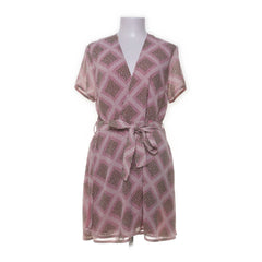 Samsøe & Samsøe | Roze, Meerkleurig - Wikkeljurk