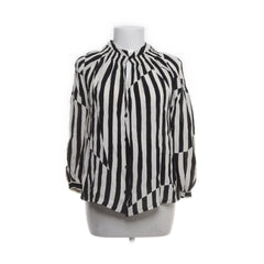 Masai | Zwart-witte gestreepte blouse