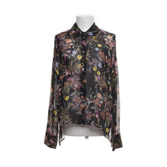 Drykorn for Beautiful People | Zwarte blouse met kleurrijke bloemenprint